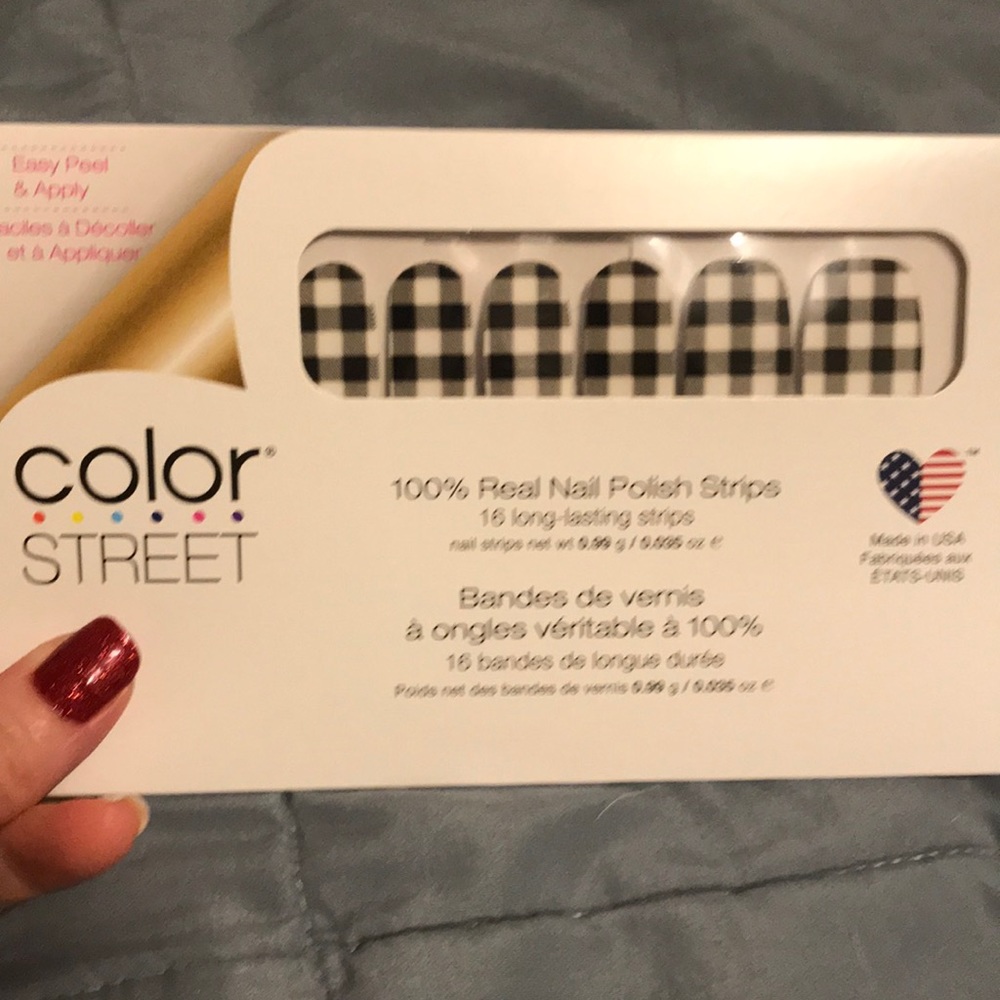 Colorstreet clear overlay {plaid about you}